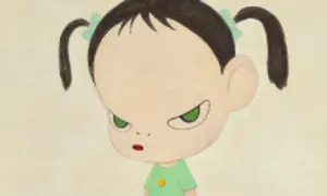 Tranh bé gái đầu to của họa sĩ Nhật đạt hơn 16 triệu HKD